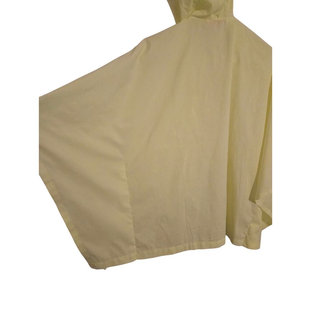 Lilly pulitzer rain poncho size XXS hi vis yellow full zip windbreaker - Picture 7 of 7